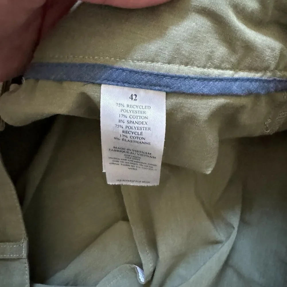 Faherty Men's 42 Green All Day Chino‎ 8